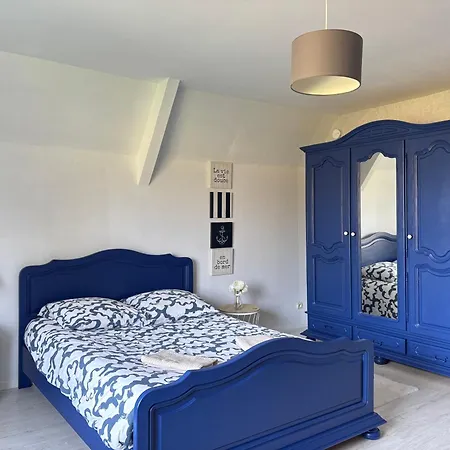 Ferienhaus Rivage Maison Spacieuse 10 P 5 2 Sdb 2 Wc Confort Avec Jardin, Belle Terrasse Amenagee, Parking Privatif, A 3km D'omaha Et Port En Bessin *