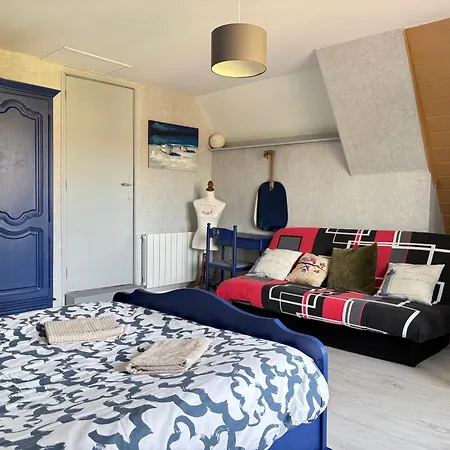 Rivage Maison Spacieuse 10 P 2 Sdb 2 Wc Confort Avec Jardin, Belle Terrasse Amenagee, Parking Privatif, A 3km D'omaha Et Port En Bessin