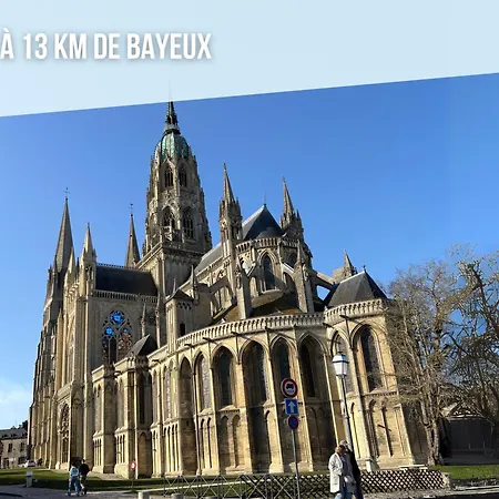 Rivage Maison Spacieuse 10 P 5 2 Sdb 2 Wc Confort Avec Jardin, Belle Terrasse Amenagee, Parking Privatif, A 3km D'omaha Et Port En Bessin Ferienhaus *