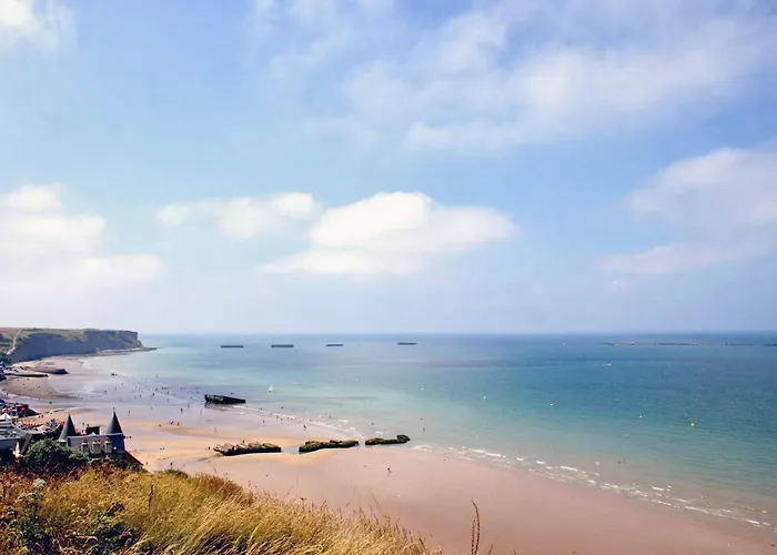 Rivage Maison Spacieuse 10 P 5 2 Sdb 2 Wc Confort Avec Jardin, Belle Terrasse Aménagée, Parking Privatif, à 2 Kms D'une Petite Plage, 3kms D'omaha Et Port En Bessin Casa vacanze *