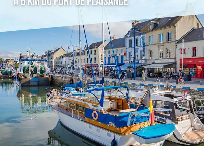 Casa vacanze Rivage Maison Spacieuse 10 P 5 2 Sdb 2 Wc Confort Avec Jardin, Belle Terrasse Aménagée, Parking Privatif, à 2 Kms D'une Petite Plage, 3kms D'omaha Et Port En Bessin